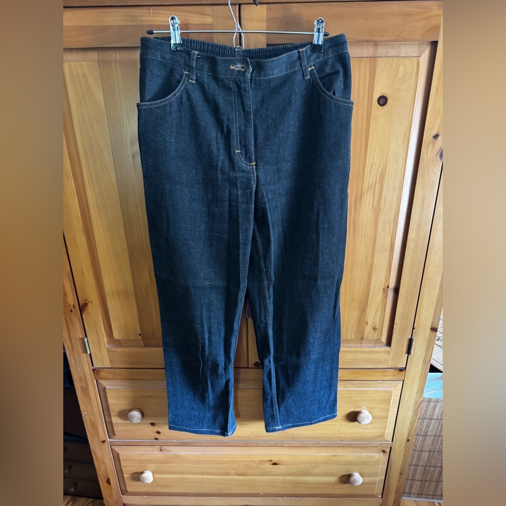 BonWorth Dark Blue Straight Leg Jeans